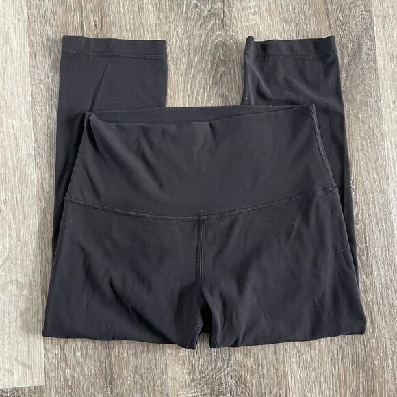 Lululemon Black Cropped Capri Leggings - Size: 6 - Picture 3 of 6